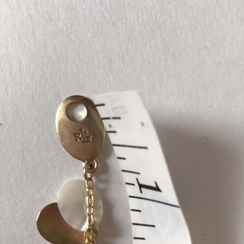 Lauren Ralph Lauren gold plated charm bracelet - Picture 7 of 7
